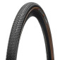 PNEU GRAVEL 700 X 40 HUTCHINSON TOUAREG RENFORCE NOIR/MARRON TUBELESS READY/TUBETYPE TS (40-622)