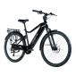 VELO ELECTRIQUE/VAE VTC 29 LEADER FOX SANDY HOMME NOIR BRILLANT 9V MOTEUR ROUE AR BAFANG 36V 45Nm BATTERIE 20Ah (20,5'' - H53cm - TAILLE XL - POUR ADULTE DE 183cm à 190cm) 8592826043252