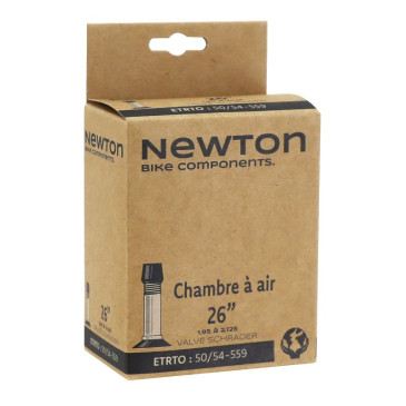 CHAMBRE A AIR VELO 26 x 1.95-2.125 NEWTON VALVE STANDARD 48mm 3700948268100