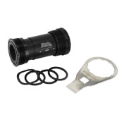 CUVETTE INTEGRE BOITIER FILETE ROUTE/VTT BLACKBEARING ROULEMENT SUPERIEUR B5 DIAM 47mm DUB AXE 28,99mm (BOITE DE 77mm) 3760365231132