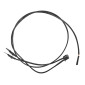 CABLE CONNEXION POUR ECLAIRAGE AXA PICO 1x60cm et 1x10cm avec 2 plugsMOTEUR BAFANG M420 DISPLAY CONNECTIQUE 5 PINS TRIANGULAIRE 1.20M CAN.BUS 3379399501106