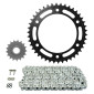 KIT CHAINE ADAPTABLE BMW 700 F GS 2011>2018 525 17x42 (DIAM COURONNE 140/168/10.5) (DEMULTIPLICATION ORIGINE) -AFAM- 5400598055850