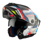 CASQUE MODULABLE MT ATOM 2 SV BAST A0 DOUBLE ECRANS BLEU/NOIR/ROUGE MAT XS (ECE 22.06 P/J P/J) 8434639175716