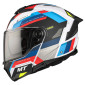 CASQUE MODULABLE MT ATOM 2 SV BAST A0 DOUBLE ECRANS BLEU/NOIR/ROUGE MAT XS (ECE 22.06 P/J P/J) 8434639175716