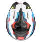 CASQUE MODULABLE MT ATOM 2 SV BAST A0 DOUBLE ECRANS BLEU/NOIR/ROUGE MAT L (ECE 22.06 P/J) 8434639175747