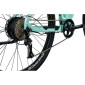 VELO ELECTRIQUE/VAE VTT 29 LEADER FOX ARIMO FEMME VERT CLAIR 9V MOTEUR ROUE AR BAFANG 36V 45Nm BATTERIE 20Ah (16,5'' - H43cm - TAILLE S - POUR ADULTE DE 158cm à 168cm) 8592826043467