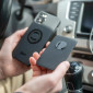 PORTE CARTE POUR SMARTPHONE/TELEPHONE SP CONNECT VENDU A L'UNITE FIXATION SUR LA COQUE NOIR SPC+ 4028017528412
