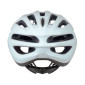 CASQUE VELO CITY ADULTE POLISPORT SPORT FLOW IN-MOLD BLANC MAT AVEC VISIERE GRISE TAILLE 58-62 SYSTEM QUICK LOCK 5604415154102