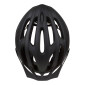 CASQUE VELO CITY ADULTE POLISPORT SPORT FLOW IN-MOLD NOIR MAT AVEC VISIERE GRISE TAILLE 54-58 SYSTEM QUICK LOCK 5604415099731