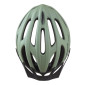 CASQUE VELO CITY ADULTE POLISPORT SPORT FLOW IN-MOLD VERT MAT AVEC VISIERE NOIR TAILLE 58-62 SYSTEM QUICK LOCK 5604415154119
