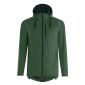 VESTE DE PLUIE ADULTE GIST GIUBBINO WATERPROOF 15 MICRON AVEC CAPUCHE VERT KAKI S -5276 8013271357522