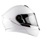 CASQUE MODULABLE MT GENESIS SV DOUBLE ECRANS UNI BLANC BRILLANT XS (ECE 22.06) 8434639195592
