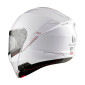 CASQUE MODULABLE MT GENESIS SV DOUBLE ECRANS UNI BLANC BRILLANT XS (ECE 22.06) 8434639195592