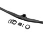 CINTRE VTT DROIT SWITCH FALCON AVEC POTENCE INTEGREE CARBONE NOIR L 810mm POUR PIVOT FOURCHE 1"1/8 8013271356211