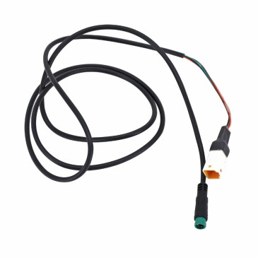 CABLE AFFICHAGE DISPLAY MOTEUR BAFANG CONNECTIQUE 5 PINS UART 1.25m COMPATIBLE LEADER FOX 3700948295335