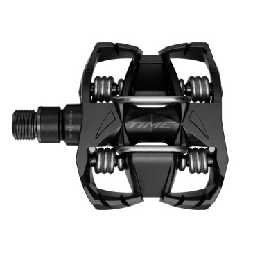 PEDALE VTT AUTOMATIQUE TIME MX4 DH/TRAIL NOIR AVEC CALES ATAC 13°, 17° (PAIRE)