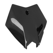 PLAQUE NUMERO/TETE DE FOURCHE 50 A BOITE REPLAY TYPE KTM NOIR SANS ECLAIRAGE (AVEC FIXATIONS) 3700948278338