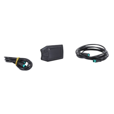 COMPTEUR / DISPLAY VAE LEADER FOX KD-686 POUR MOTEUR ARRIERE BAFANG SUPPORT UART, CONNECTEUR JL-F-509 (5 PINS) 3700948290736
