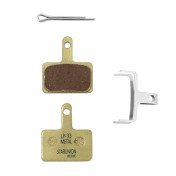 PLAQUETTE DE FREIN VTT STAR 2 PISTONS (METAL) (PAIRE SUR CARTE) 3700948268490