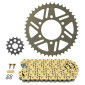 KIT CHAINE ADAPTABLE KAWASAKI 1000 Z1000 ABS 2010>2013 520 15x42 (DIAM COURONNE 80/104/10.5) (DEMULTIPLICATION ORIGINE) -AFAM- 5400598085277