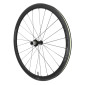 ROUES ROUTE PATIN BLOCAGE 700 MICHE RE.ACT 38 CARBONE NOIR CASSETTE SHIMANO SH 12/11/10V HAUTEUR/PROFIL 38 mm (PAIRE) - TUBELESS READY 8054757040811