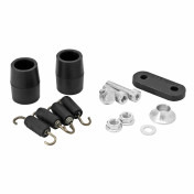 FIXATION POT 50 A BOITE LEOVINCE X-FIGHT BLACK POUR RIEJU 50 MRT 2009>