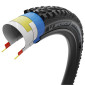 PNEU VTT GRAVITY 29 X 2.40 MICHELIN WILD ENDURO REAR RACING LINE TUBELESS READY TS NOIR STICKERS DARK (61-622) 3528701327778