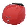 TOP CASE 36L AVEC DOSSERET ORIGINE PIAGGIO 125-300 VESPA GTS 2022> ROUGE CORRAGGIOSO R7 - - Produit de remplacement non défini