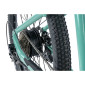 VELO ELECTRIQUE/VAE VTT 27,5 LEADER FOX ARIMO HOMME VERT CLAIR 9V MOTEUR ROUE AR BAFANG 36V 45Nm BATTERIE 20Ah (16'' - H42cm - TAILLE S - POUR ADULTE DE 158cm à 168cm) 8592826043375