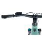 VELO ELECTRIQUE/VAE VTT 27,5 LEADER FOX ARIMO HOMME VERT CLAIR 9V MOTEUR ROUE AR BAFANG 36V 45Nm BATTERIE 20Ah (16'' - H42cm - TAILLE S - POUR ADULTE DE 158cm à 168cm) 8592826043375