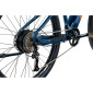 VELO ELECTRIQUE/VAE VTT 27,5 LEADER FOX ARIMO HOMME BLEU MAT 9V MOTEUR ROUE AR BAFANG 36V 45Nm BATTERIE 20Ah (16'' - H42cm - TAILLE S - POUR ADULTE DE 158cm à 168cm) 8592826042859