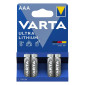 PILE LR03 1.5V VARTA ULTRA LITHIUM LR03 - AAA (VENDU PAR 4) 4008496680436