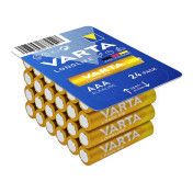 PILE LR03 1.5V VARTA ALCALINE LONGLIFE LR03 - AAA BOITE REFERMABLE (VENDU PAR 24) 4008496129928