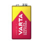 PILE 6LR61 9V VARTA ALCALINE LONGLIFE MAX POWER (VENDU A L'UNITE) 4008496545612