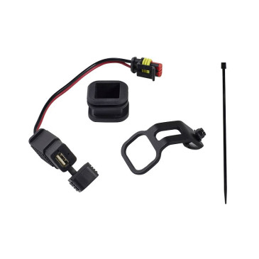 PRISE USB AVEC SUPPORT ORIGINE PIAGGIO 660 RS, TUONO APRILIA 2020> -2S001630-