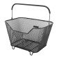 PANIER ARRIERE FIL ACIER RACKTIME BASK IT LARGE NOIR AVEC ANSE SUR PORTE BAGAGE RACKTIME (43x29x31 cm) - VENDU SANS PLATINE COMPATIBLE SYSTEME RACKTIME SNAPIT 2.0 ET SNAP IT (178260 - 199818) 4048174006523