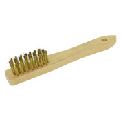 BROSSE A BOUGIE TIVOLY PROFESSIONNEL AVEC MANCHE EN BOIS GARNITURE LAITON 3221912313621