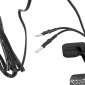ECLAIRAGE VELO A DYNAMO HERRMANS MR4 100 LUMENS NOIR AVANT (LIVRE AVEC PATTE SUR FOURCHE) 6V/2.4W - (VENDU EN VRAC POUR ATELIER) 3700948290620