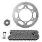 KIT CHAINE ADAPTABLE KAWASAKI 125 Z125 2019>2024 428 16x56 (DEMULTIPLICATION ORIGINE) -SUPERSPROX- 8592165067056