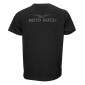 T-SHIRT MOTO GUZZI HOMME NOIR ORIGINE PIAGGIO TAILLE XXXL -607099M06BL-
