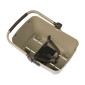 PANIER AVANT PLASTIC BASIL BUDDY MARRON POUR CHIEN (45x32x22) (LIVRE AVEC FIXATION GUIDON) 8715019200304