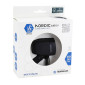 ECLAIRAGE VELO VAE / E-BIKE HERRMANS MR10+ OPTION PLEIN PHARE 240 / 450 LUMENS NOIR AVANT SUR FOURCHE (LIVRE AVEC PATTE) 12V - VENDU EN BOITE 6438534005521