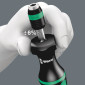 TOURNEVIS PORTE EMBOUT DYNAMOMETRIQUE WERA 7400 1/4 NOIR/VERT (VENDU A L'UNITE) -MARQUE ALLEMANDE POUR LES ATELIERS- 4013288179012