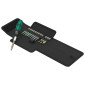 TOURNEVIS PORTE EMBOUT WERA 838 RA-S 1/4 AVEC EMBOUTS VISSAGE NOIR/VERT (FONCTION CLIQUET) (SET 14 PIECES) -MARQUE ALLEMANDE POUR LES ATELIERS- 4013288229755