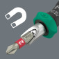 TOURNEVIS PORTE EMBOUT WERA 838 RA S 1/4 AVEC EMBOUTS VISSAGE NOIR/VERT (SET 14 PIECES) -MARQUE ALLEMANDE POUR LES ATELIERS- 4013288229755