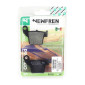 PLAQUETTE DE FREIN NEWFREN POUR HONDA 250 CR R 2002>2010 AR, 450 CRM X 2007> AR / FANTIC 50 CABALLERO 2010> AR / APRILIA 450 MXV 2009> AR (L 60.5mm - H 44mm - P 9.5mm) (FD0329BD) (DIRT ORGANIQUE) 8025832415404