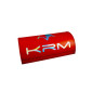 MOUSSE DE GUIDON MOTO CROSS KRM PRO RIDE ROUGE MAT, LOGO HOLOGRAPHIQUE POUR GUIDON SANS BARRE 3760382284883