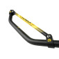 GUIDON 50 A BOITE KRM PRO RIDE DIAM 22,2mm ALU NOIR/JAUNE 3760382284418