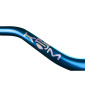 GUIDON 50 A BOITE KRM PRO RIDE OVERSIZE DIAM 28,6mm ALU BLEU AVEC MOUSSE BLEU HOLOGRAPHIQUE 3760382284746