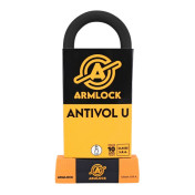 ANTIVOL U ARMLOCK CK3 NOIR/ORANGE 85 x 250 mm (DIAM 18 mm) (CLASSE SRA) 3700948258767